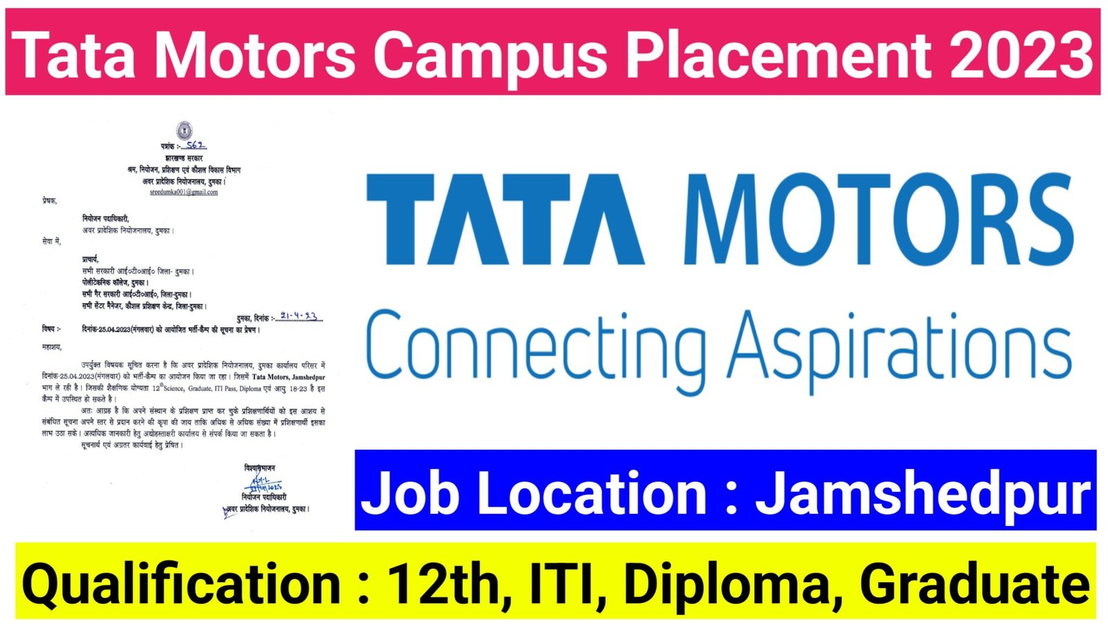 Tata Motors Limited Campus Placement